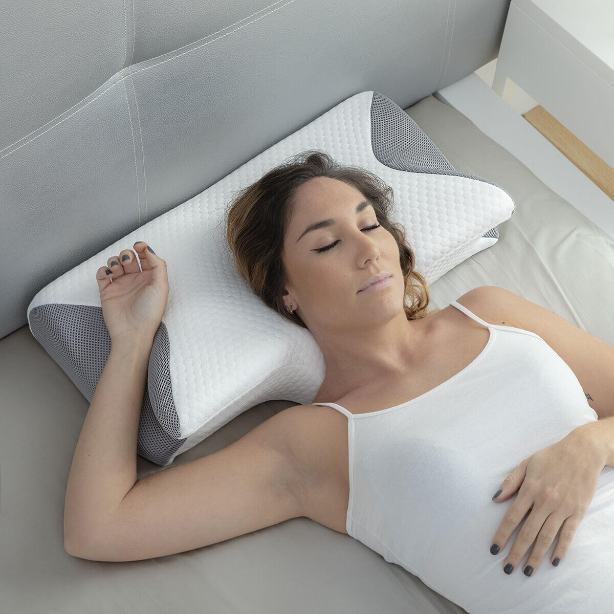 Almohada Viscoelástica Cervical