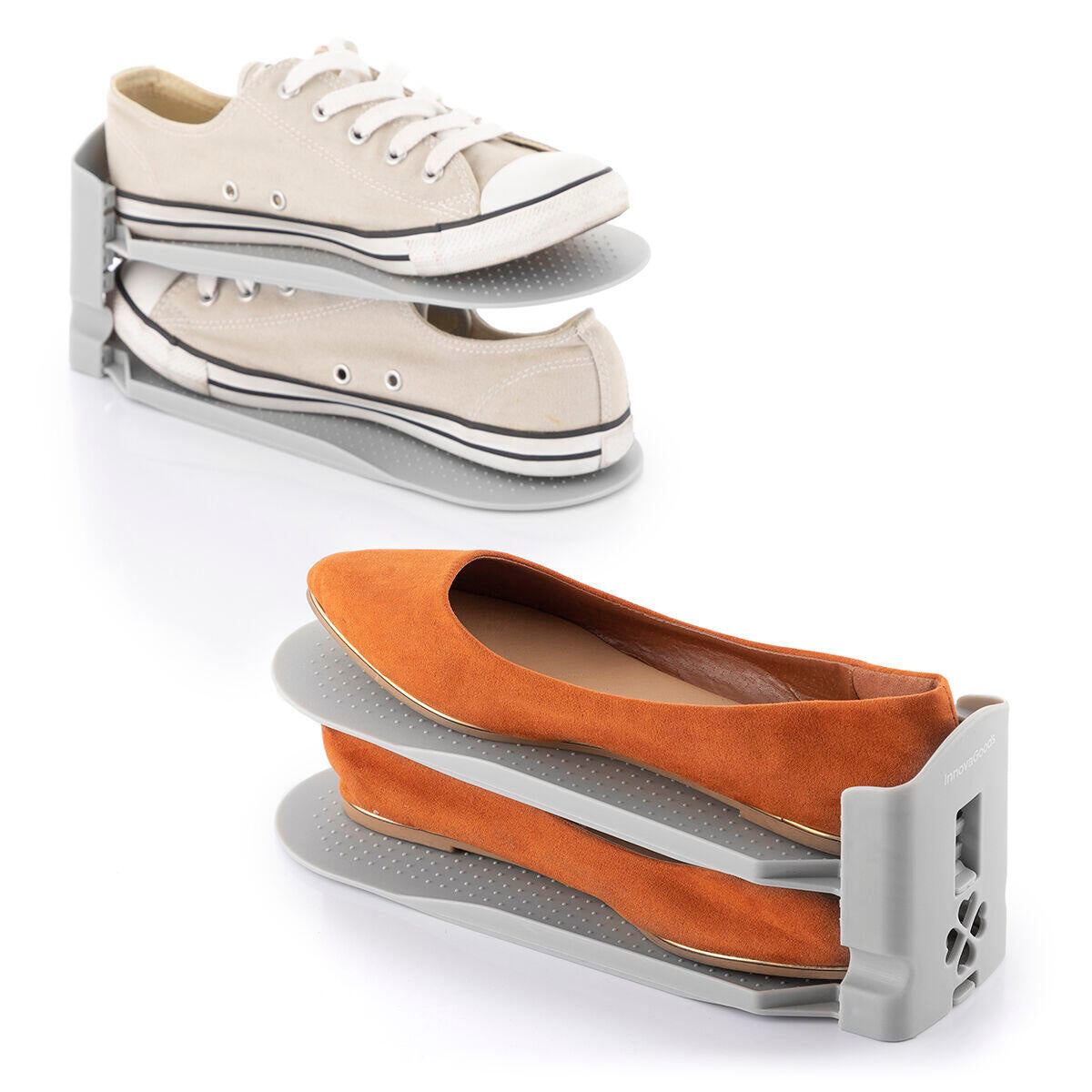 Organizador de Zapatos Regulable Sholzzer InnovaGoods 6 Unidades